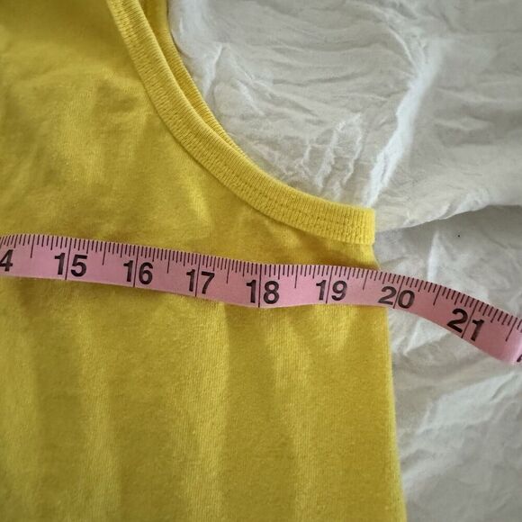 VTG Ron Jon Surf Shop Shirt Large Yellow Tank Top Y2K Made In USA - Picture 7 of 8